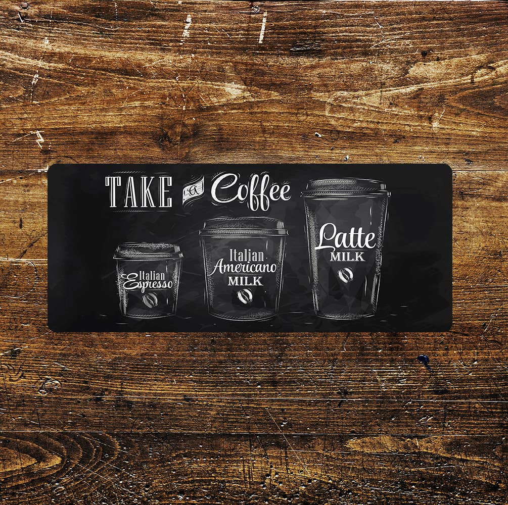 That A Coffee Espresso Americano Latte - | Metal Sign