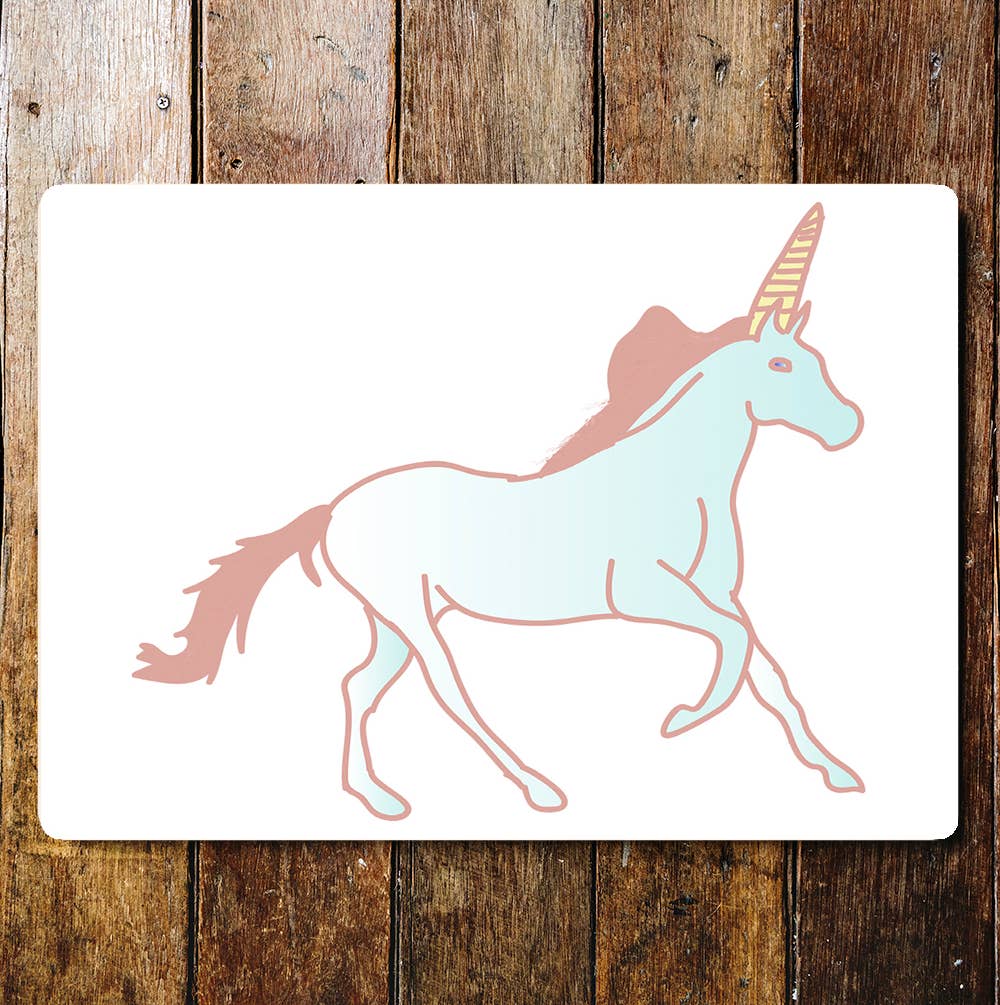 Unicorn Fairytale Mystical | Metal Sign Plaque