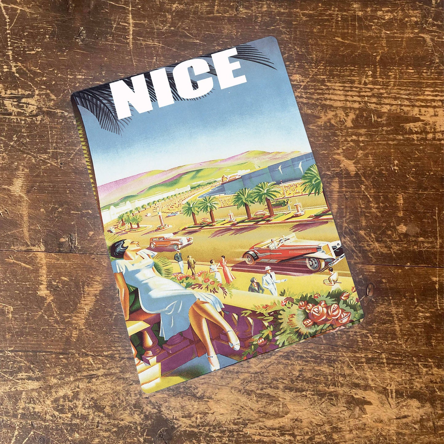 Nice France | Metal Travel Wall Sign
