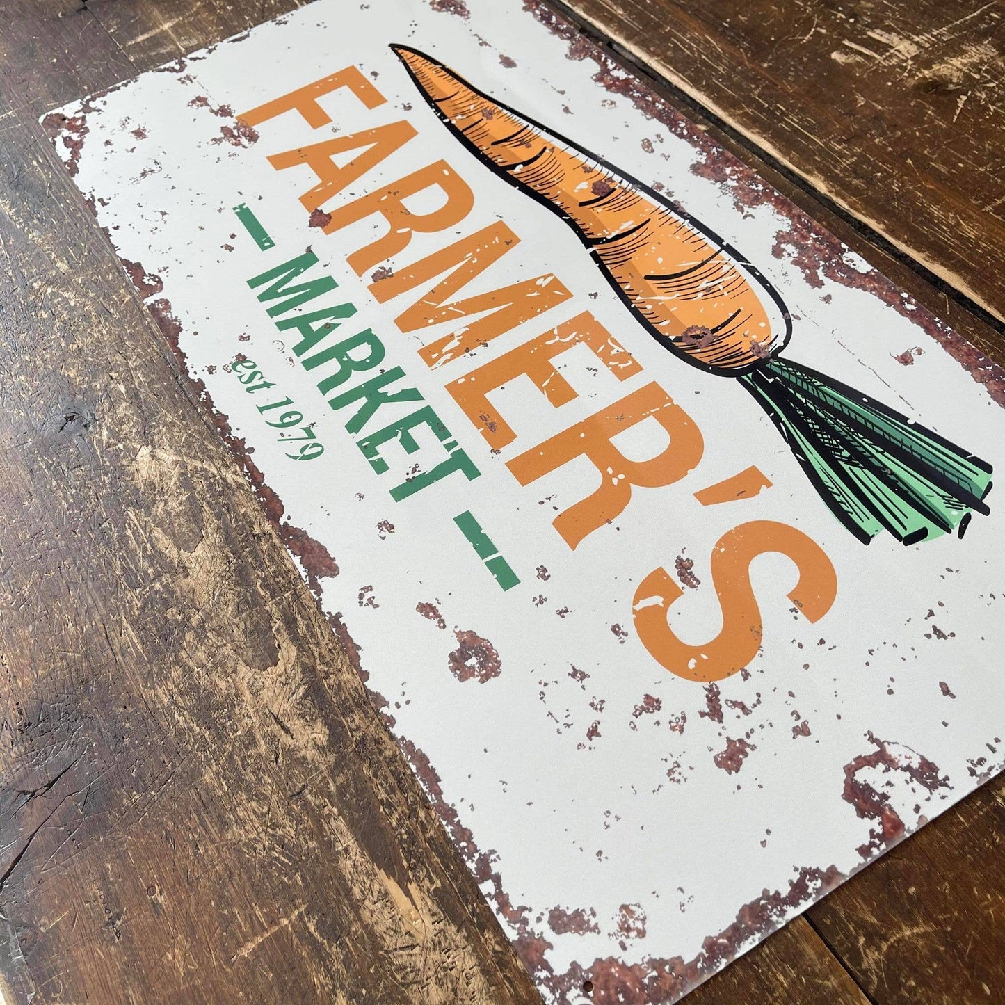 Farmers Market | Metal Sign