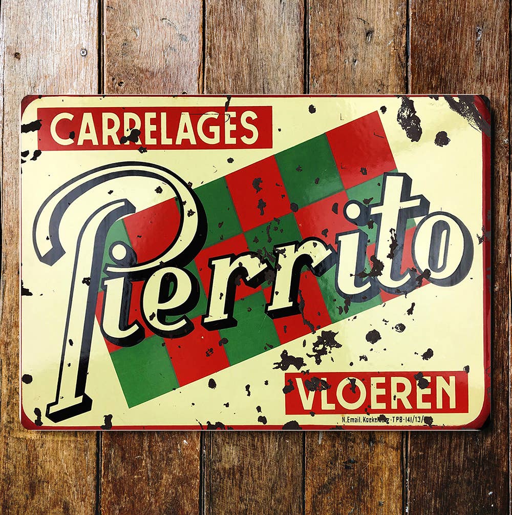 Vintage art  | Metal Sign Plaque