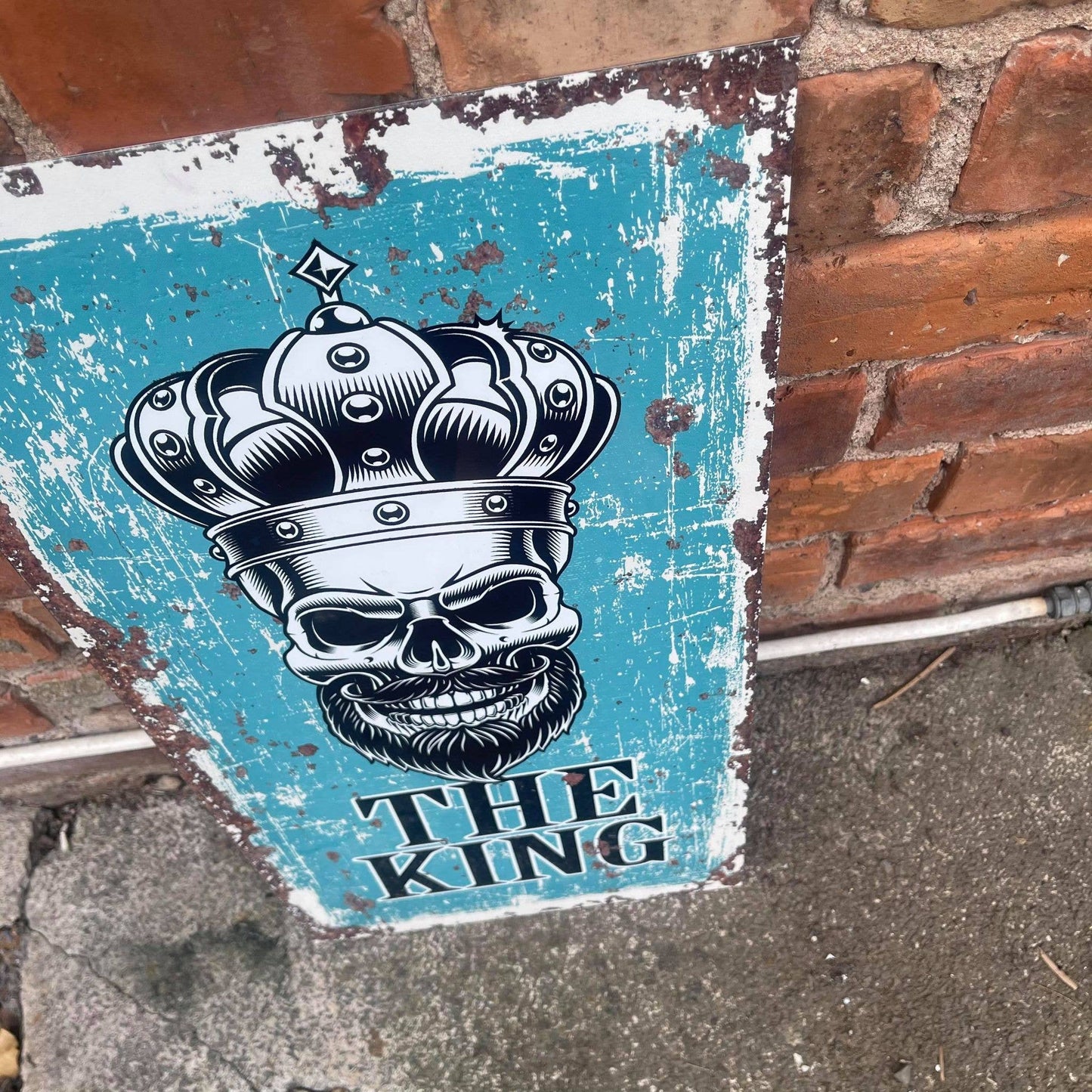 The King Skull | Metal Sign