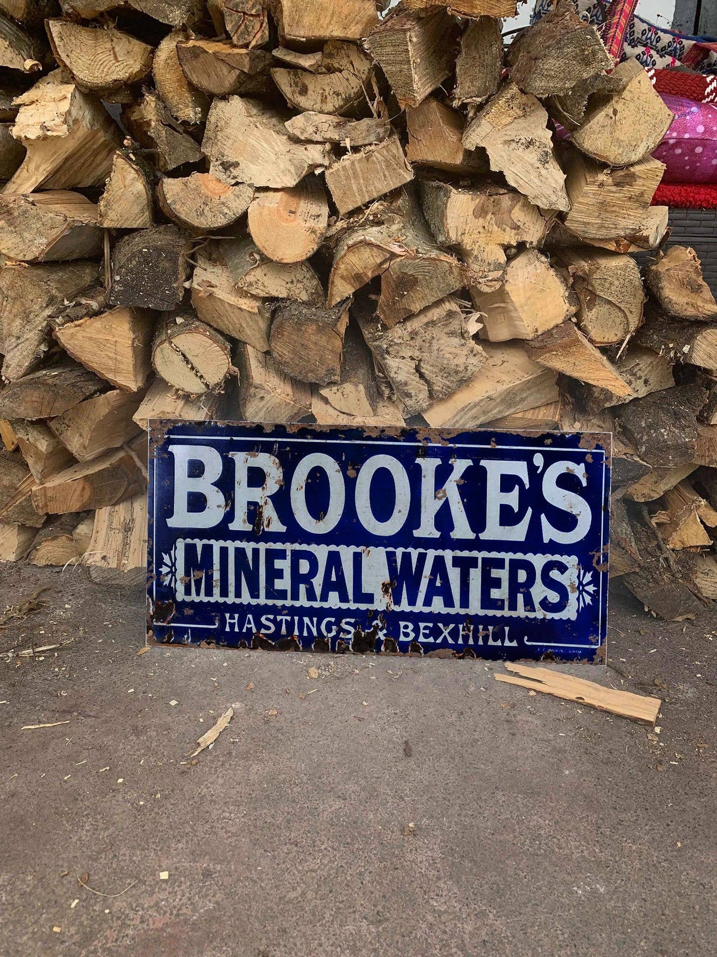 Brookes Mineral Water - | Metal Sign