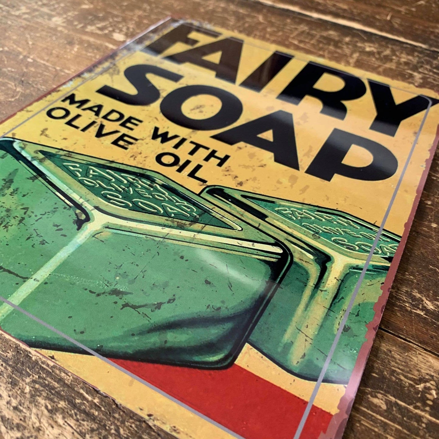 Fairy Soap | Metal Vintage style | Metal Sign Plaque