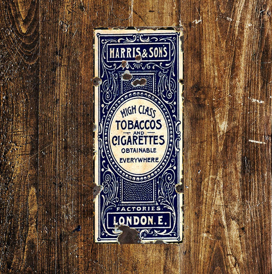 Tobacco Cigarette Vintage Advertisement Art | Metal Sign