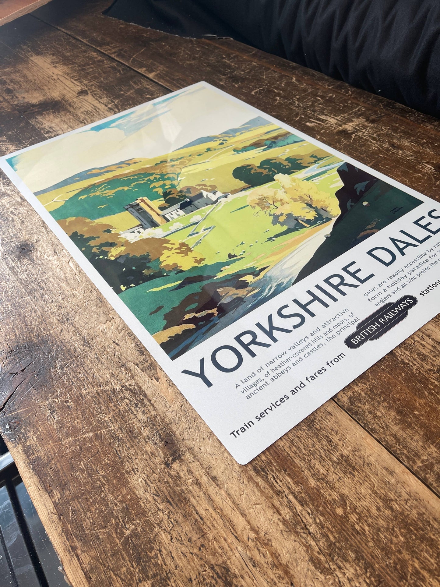 Yorkshire Dales | British Railways | Metal Sign