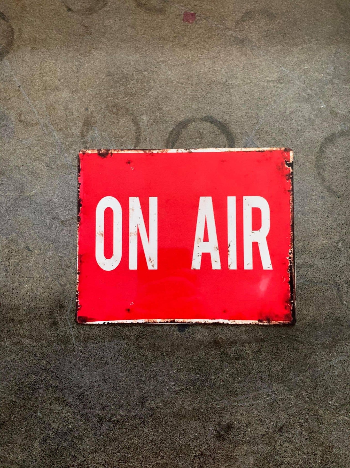 On Air , Music Radio | Metal Travel Wall Sign