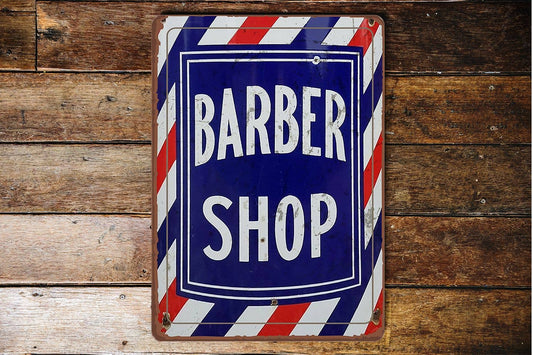 Barber Shop Everyone One own business | Metal Sign
