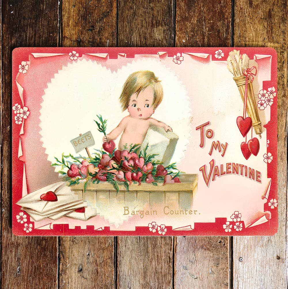 Valentine bargain vintage style   | Metal Sign Plaque