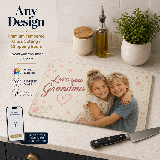 Premium Tempered Glass Cutting / Chopping Board