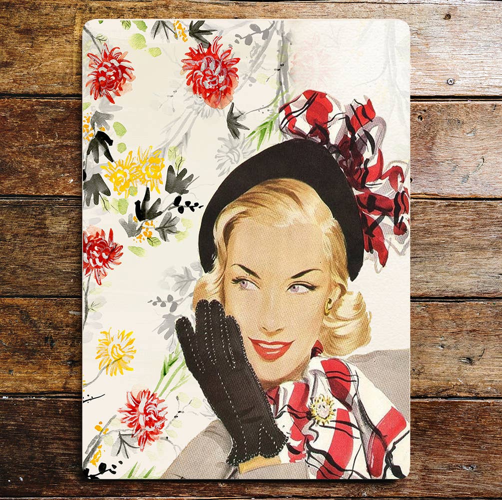 Vintage Look Classy Person  | Metal Sign Plaque