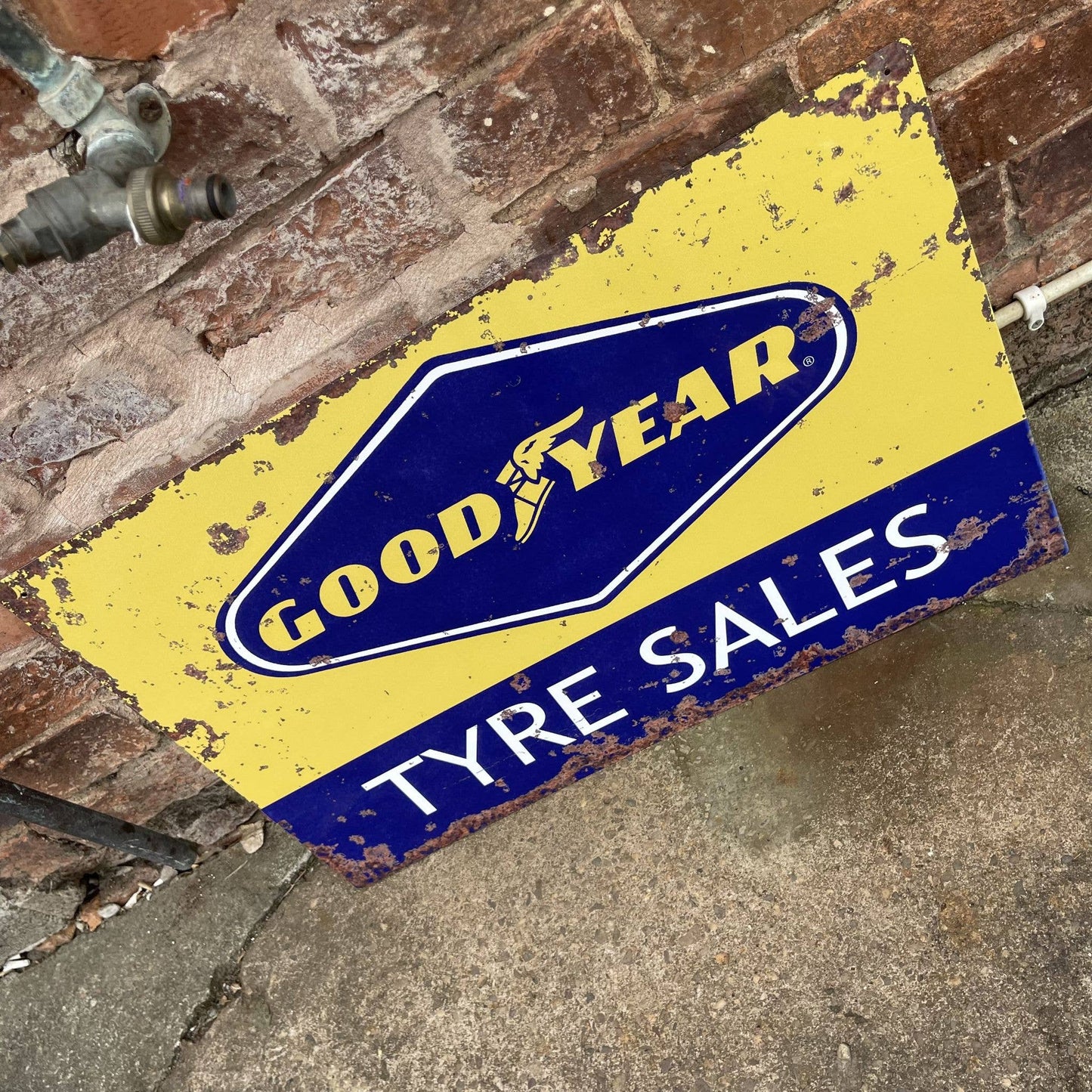 Good Year Tyres Sales Motorbike | Metal Sign